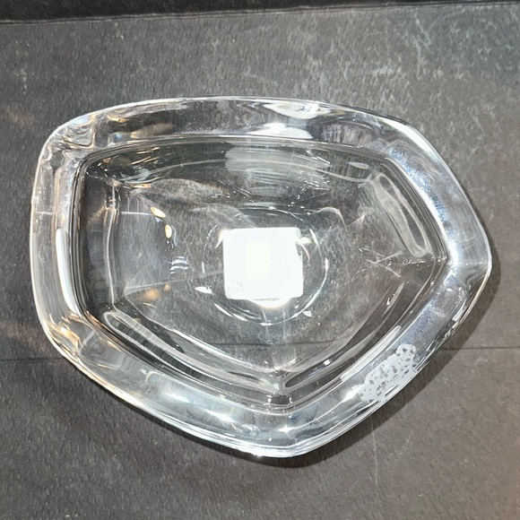 Villeroy & Boch Ice Floes 6” Glass Bowl Clear Germany - Picture 2 of 4